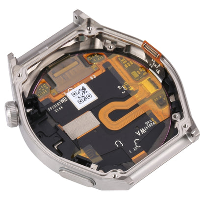 Original Sapphire วัสดุหน้าจอ LCD สำหรับ Huawei Watch GT 3 Pro 46 มม.Digitizer Full Assembly พร้อมกรอบ, For Huawei Watch GT 3 Pro 46mm(Silver)