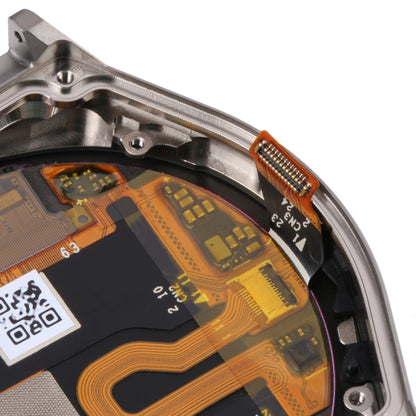 Original Sapphire วัสดุหน้าจอ LCD สำหรับ Huawei Watch GT 3 Pro 46 มม.Digitizer Full Assembly พร้อมกรอบ, For Huawei Watch GT 3 Pro 46mm(Silver)