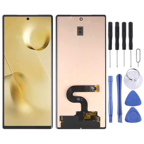 Original AMOLED วัสดุ LCD หน้าจอรองสำหรับ Xiaomi Mi Mix พับ 2 พร้อม Digitizer Full ASSEMBLY, For Xiaomi Mi Mix Fold 2 (Original Secondary Screen)