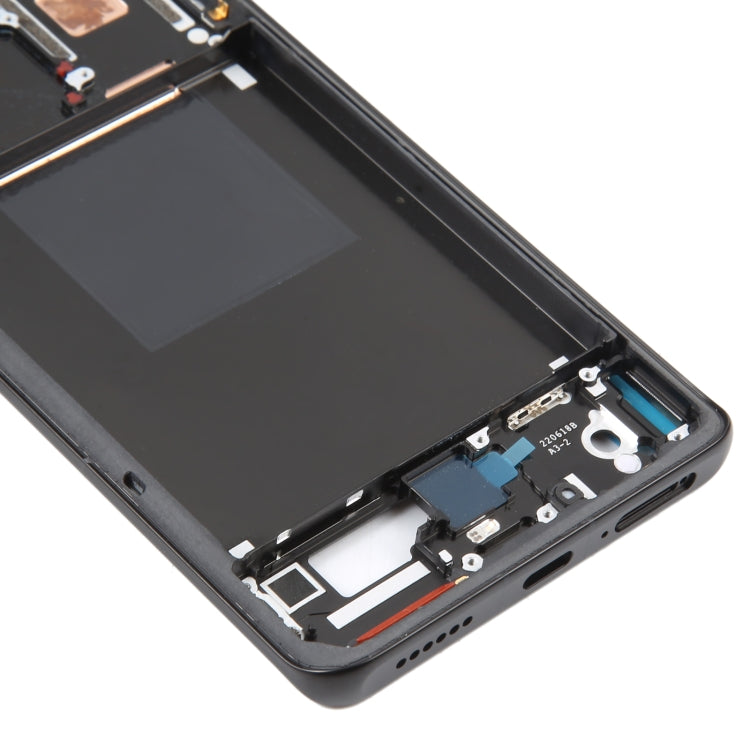 สำหรับ Xiaomi 12S Ultra Original ด้านหน้าที่อยู่อาศัยกรอบ LCD แผ่น, For Xiaomi 12S Ultra