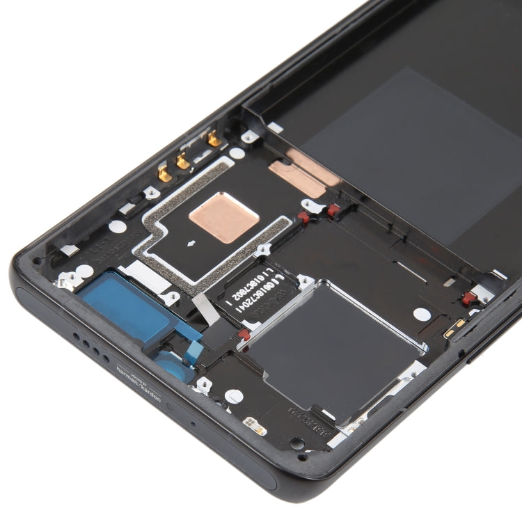 สำหรับ Xiaomi 12S Ultra Original ด้านหน้าที่อยู่อาศัยกรอบ LCD แผ่น, For Xiaomi 12S Ultra