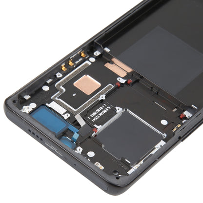 สำหรับ Xiaomi 12S Ultra Original ด้านหน้าที่อยู่อาศัยกรอบ LCD แผ่น, For Xiaomi 12S Ultra