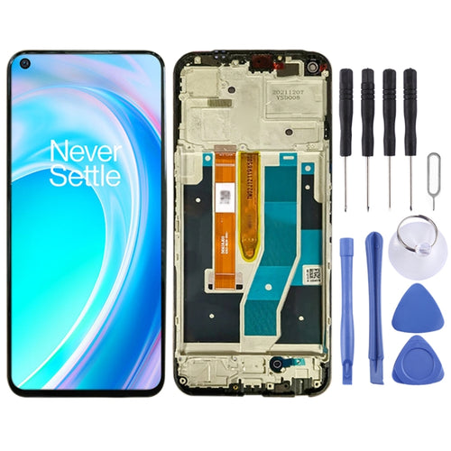 หน้าจอ IPS LCD สำหรับ OnePlus Nord CE 2 Lite 5G CPH2381 CPH2409 Digitizer Full Assembly พร้อมกรอบ, For OnePlus Nord CE 2 Lite 5G