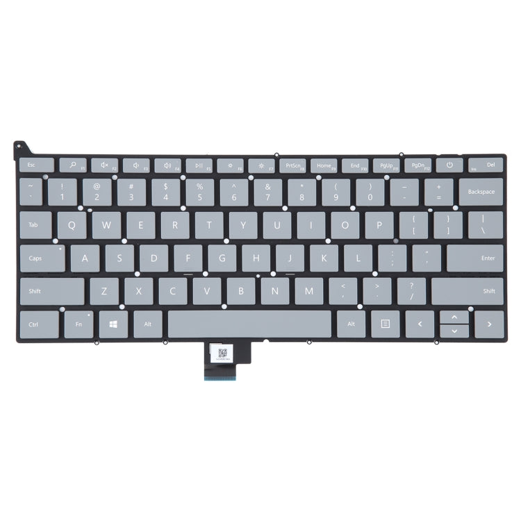 แป้นพิมพ์เวอร์ชันสหรัฐอเมริกาพร้อมปุ่มเปิดปิดสำหรับ Microsoft Surface Laptop Go 1934, For Microsoft Surface Laptop Go 1934