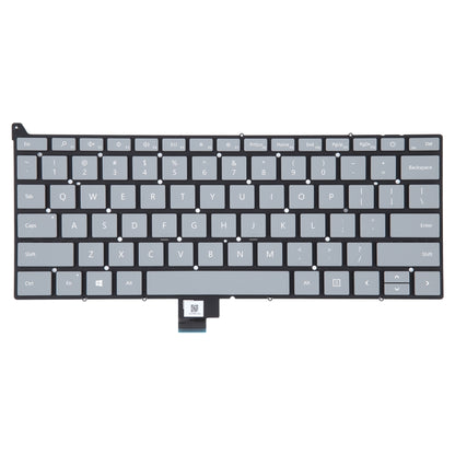 แป้นพิมพ์เวอร์ชันสหรัฐอเมริกาพร้อมปุ่มเปิดปิดสำหรับ Microsoft Surface Laptop Go 1934, For Microsoft Surface Laptop Go 1934