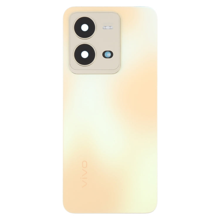 สำหรับ vivo V25 ฝาหลังแบตเตอรี่เดิมพร้อมฝาครอบเลนส์กล้อง, For vivo V25