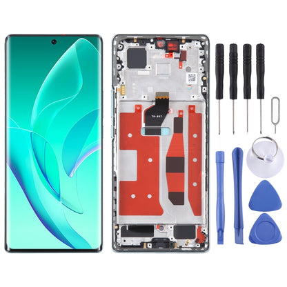หน้าจอ LCD ดั้งเดิมสำหรับ Honor 60 Digitizer สมัชชาเต็มรูปแบบพร้อมกรอบ, For Honor 60 (Original)