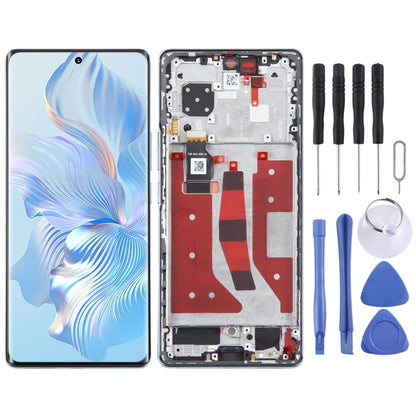 หน้าจอ LCD ดั้งเดิมสำหรับ Honor 80 Digitizer สมัชชาเต็มรูปแบบพร้อมกรอบ, For Honor 80 (Original), For Huawei P50 Pro (Original)