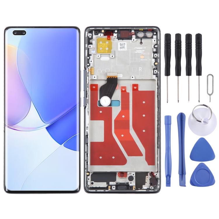 หน้าจอ LCD ต้นฉบับสำหรับ Huawei nova 9 Pro Digitizer สมัชชาเต็มรูปแบบพร้อมกรอบ, For Huawei nova 9 Pro (Original)