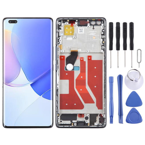 หน้าจอ LCD ต้นฉบับสำหรับ Huawei nova 9 Pro Digitizer สมัชชาเต็มรูปแบบพร้อมกรอบ, For Huawei nova 9 Pro (Original)