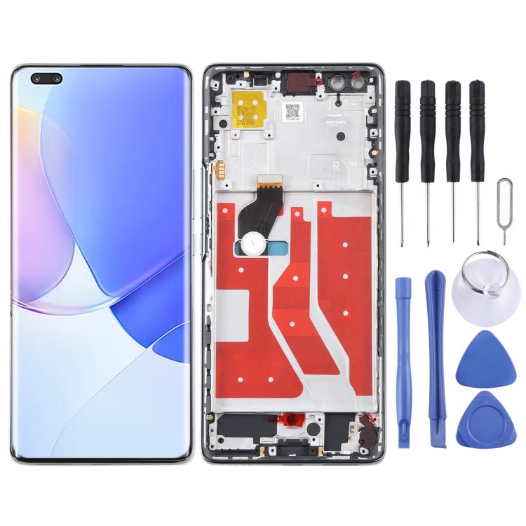 หน้าจอ LCD ต้นฉบับสำหรับ Huawei nova 9 Pro Digitizer สมัชชาเต็มรูปแบบพร้อมกรอบ, For Huawei nova 9 Pro (Original)