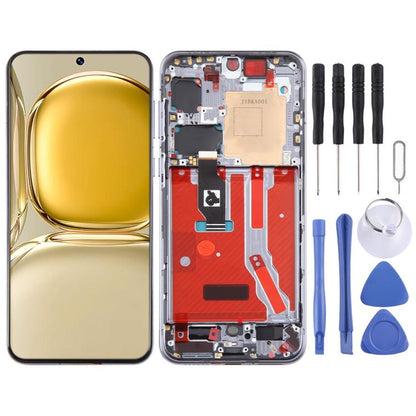 หน้าจอ LCD ดั้งเดิมสำหรับ Huawei P50 Digitizer สมัชชาเต็มรูปแบบพร้อมกรอบ, For Huawei P50 (Original)