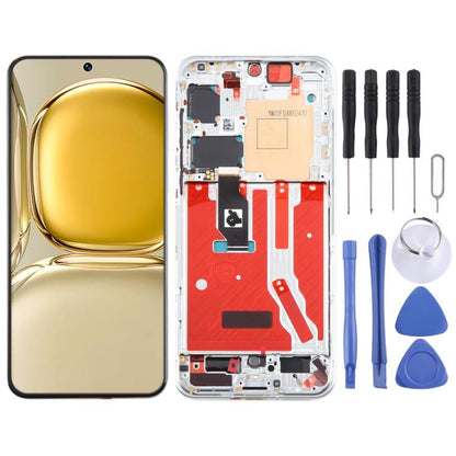 หน้าจอ LCD ดั้งเดิมสำหรับ Huawei P50 Digitizer สมัชชาเต็มรูปแบบพร้อมกรอบ, For Huawei P50 (Original)