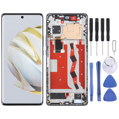 หน้าจอ LCD ต้นฉบับสำหรับ Huawei nova 10 Digitizer สมัชชาเต็มรูปแบบพร้อมกรอบ, For Huawei nova 10 (Original)