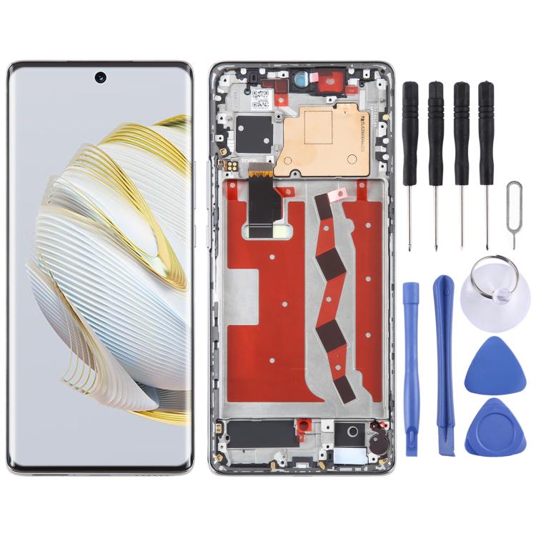 หน้าจอ LCD ต้นฉบับสำหรับ Huawei nova 10 Digitizer สมัชชาเต็มรูปแบบพร้อมกรอบ, For Huawei nova 10 (Original)