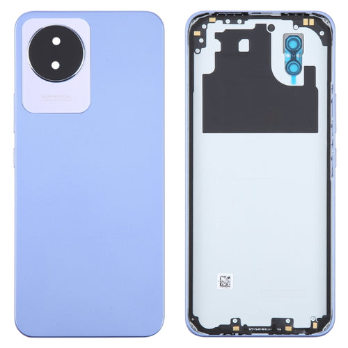 สำหรับ vivo Y02 ฝาหลังแบตเตอรี่เดิมพร้อมฝาครอบเลนส์กล้อง, For vivo Y02(Original)