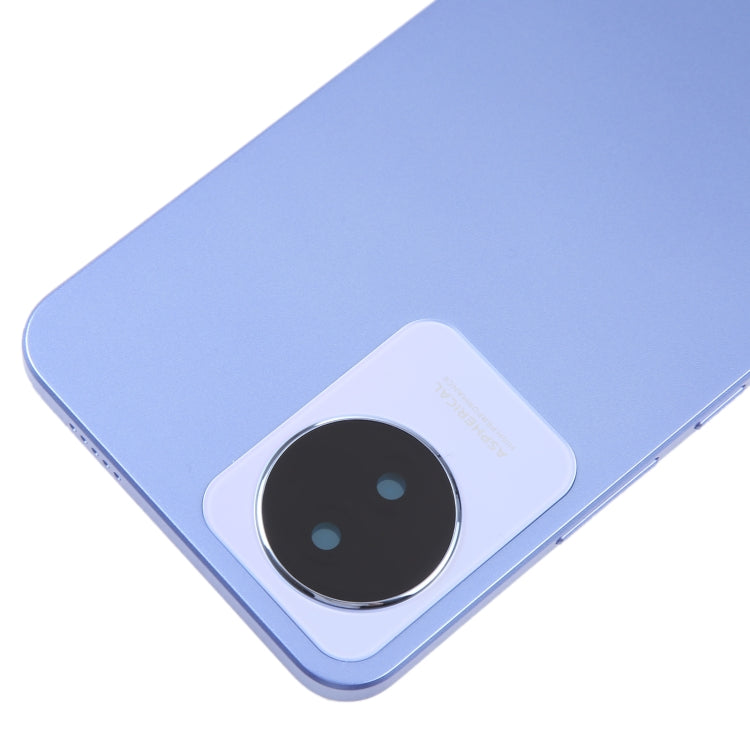 สำหรับ vivo Y02 ฝาหลังแบตเตอรี่เดิมพร้อมฝาครอบเลนส์กล้อง, For vivo Y02(Original)