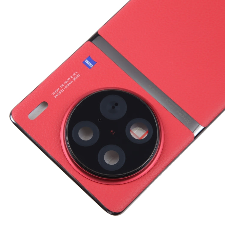 สำหรับ vivo X90 Pro ฝาหลังแบตเตอรี่เดิมพร้อมฝาครอบเลนส์กล้อง, For vivo X90 Pro