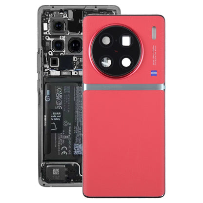 สำหรับ vivo X90 Pro+ ฝาหลังแบตเตอรี่เดิมพร้อมฝาครอบเลนส์กล้อง, For vivo X90 Pro+(Original with Camera Lens), For vivo X90 Pro+