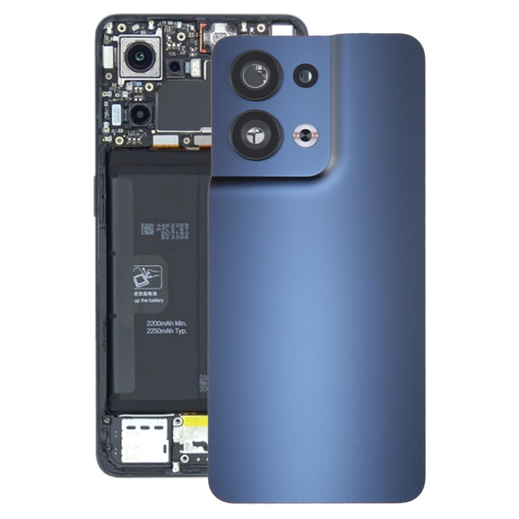 สำหรับ OPPO Reno8 5G ฝาหลังแบตเตอรี่เดิมพร้อมฝาครอบเลนส์กล้อง, For OPPO Reno8 5G(Original)