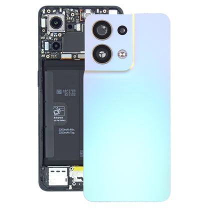 สำหรับ OPPO Reno8 5G ฝาหลังแบตเตอรี่เดิมพร้อมฝาครอบเลนส์กล้อง, For OPPO Reno8 5G(Original)