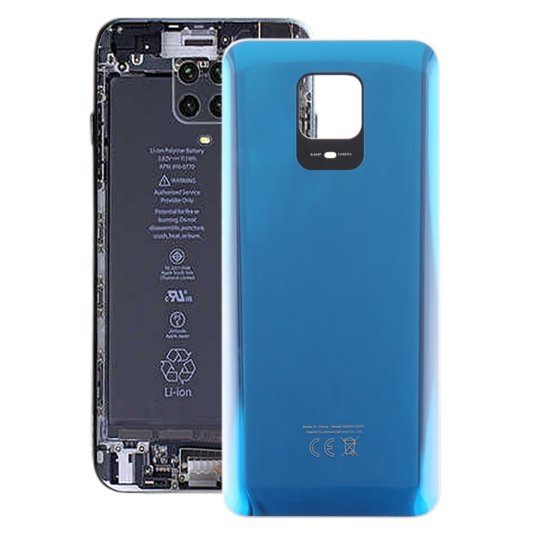 สำหรับ Xiaomi Redmi Note 9 Pro อินเดีย OEM แก้วฝาหลังแบตเตอรี่, For Xiaomi Redmi Note 9 Pro India