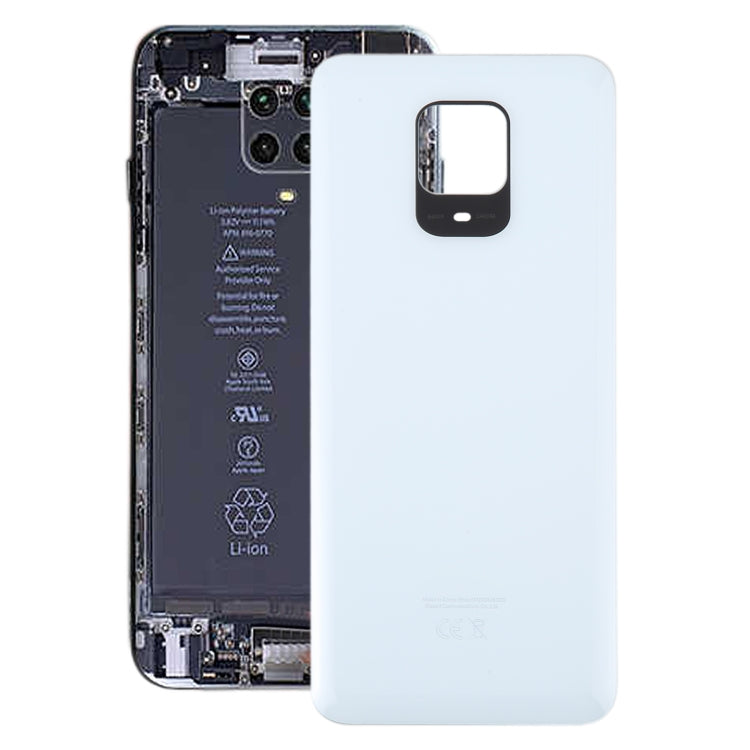 สำหรับ Xiaomi Redmi Note 9 Pro อินเดีย OEM แก้วฝาหลังแบตเตอรี่, For Xiaomi Redmi Note 9 Pro India