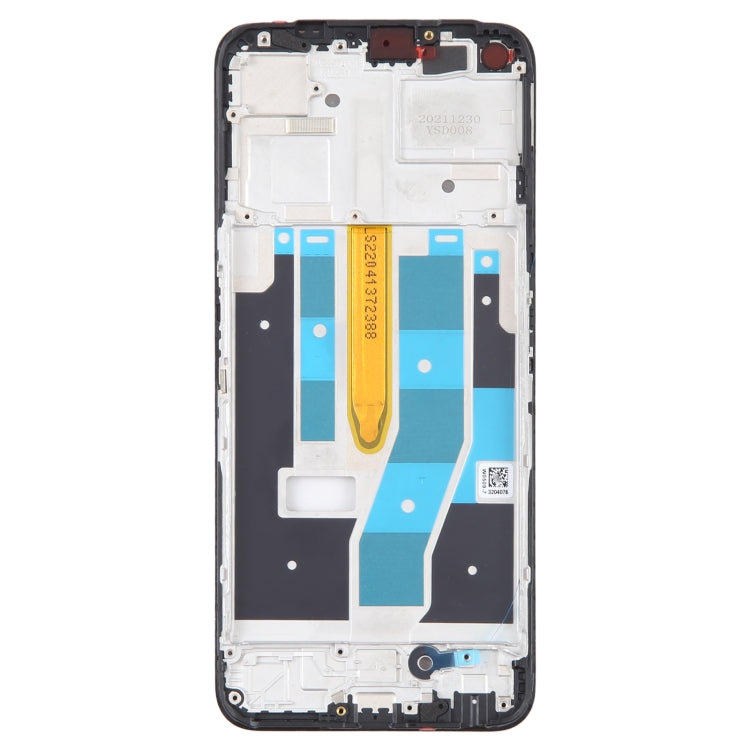 สำหรับ Realme V25 ที่อยู่อาศัยด้านหน้าเดิมกรอบแผ่นกรอบจอ LCD, For Realme V25