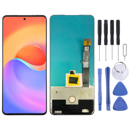 หน้าจอ LCD วัสดุ AMOLED สำหรับ ZTE S30 Pro A2122H พร้อมชุดประกอบ Digitizer, For ZTE S30 Pro