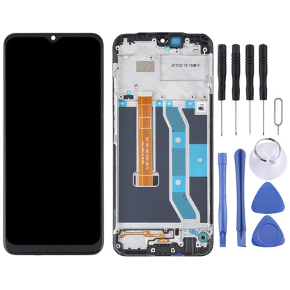หน้าจอแอลซีดีต้นฉบับและชุดประกอบDigitizerพร้อมกรอบสำหรับOPPO Realme C15 RMX2180(เวอร์ชั่นQualcomm), For OPPO Realme C15 (Qualcomm)