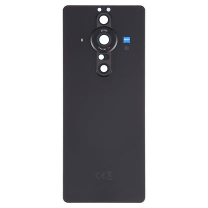 สำหรับ Sony Xperia Pro-I ฝาหลังแบตเตอรี่เดิมพร้อมฝาครอบเลนส์กล้อง, For Sony Xperia Pro-I (Original)