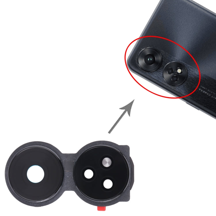 สำหรับ OPPO Reno8 T 4G ฝาครอบเลนส์กล้องของแท้, For OPPO Reno8 T 4G (Original)