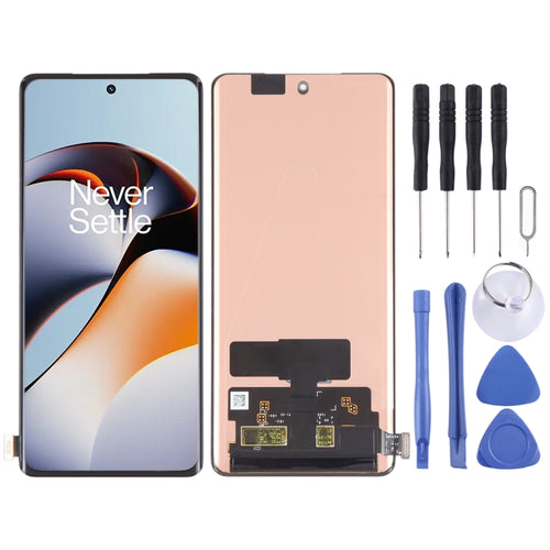 หน้าจอ LCD วัสดุ Fluid AMOLED สำหรับ OnePlus 11R CPH2487 พร้อมชุดประกอบ Digitizer แบบเต็ม, For OnePlus 11R(Original)