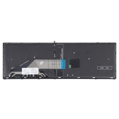 สำหรับแป้นพิมพ์รุ่น HP ZBOOK 15 G3 17 G3 US พร้อมไฟพื้นหลังและการชี้, For HP ZBOOK 15 G3