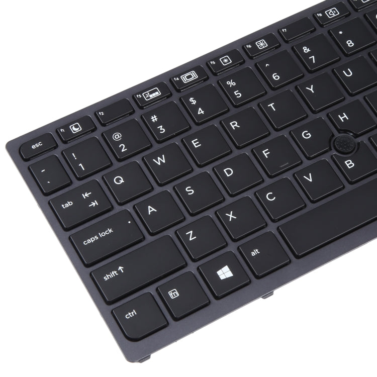 สำหรับแป้นพิมพ์รุ่น HP ZBOOK 15 G3 17 G3 US พร้อมไฟพื้นหลังและการชี้, For HP ZBOOK 15 G3
