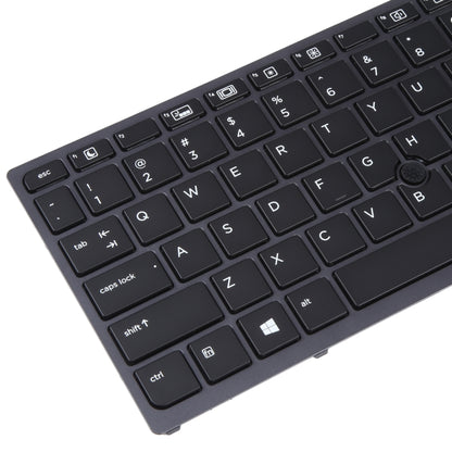 สำหรับแป้นพิมพ์รุ่น HP ZBOOK 15 G3 17 G3 US พร้อมไฟพื้นหลังและการชี้, For HP ZBOOK 15 G3