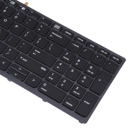 สำหรับแป้นพิมพ์รุ่น HP ZBOOK 15 G3 17 G3 US พร้อมไฟพื้นหลังและการชี้, For HP ZBOOK 15 G3