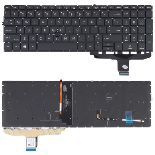 US Version คีย์บอร์ด Backlight และชี้สำหรับ HP ELITEBOOK 850 G7 G8 845 G7 G8 855 G7 G8 L89916-001 L89918 HPM19G1, For HP ELITEBOOK 850 G7(US Version)