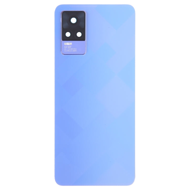 สำหรับ vivo Y73 V2059 ฝาหลังแบตเตอรี่เดิมพร้อมฝาครอบเลนส์กล้อง, For vivo Y73