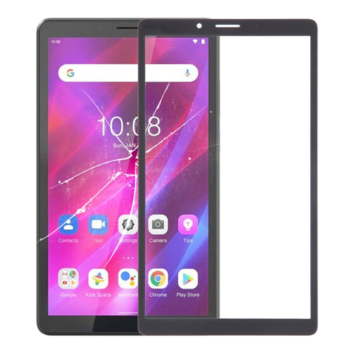 สำหรับ Lenovo Tab M7 3rd Gen TB-7306 หน้าจอด้านนอกกระจกเลนส์, For Lenovo Tab M7 3rd Gen
