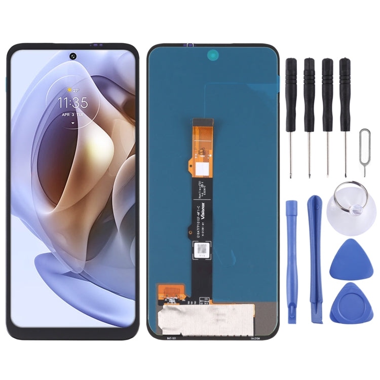 หน้าจอ LCD วัสดุ AMOLED และชุดประกอบ Digitizer แบบเต็มสำหรับ Motorola Moto G42, For Motorola Moto G42