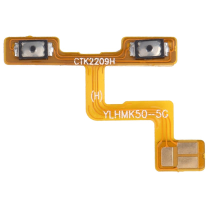 สำหรับ Xiaomi Redmi K50 Pro ปุ่มปรับระดับเสียง Flex Cable