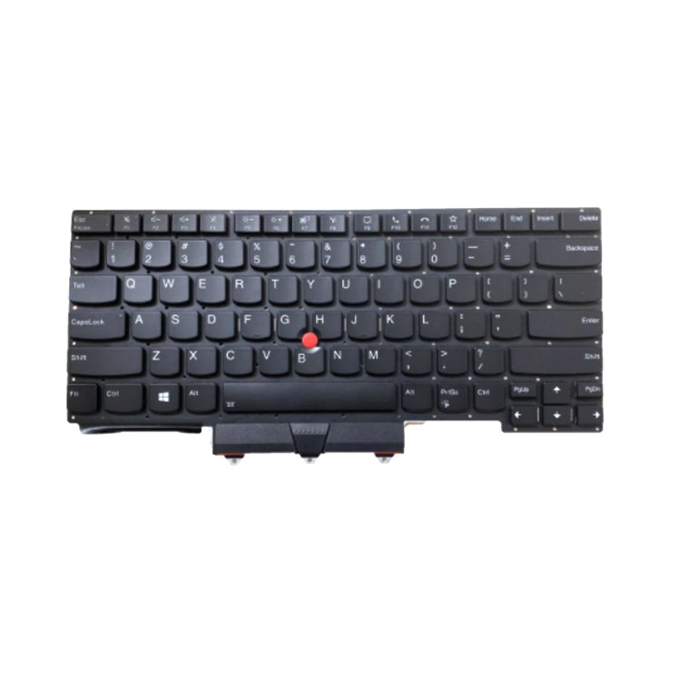 คีย์บอร์ดเวอร์ชั่นอเมริกาพร้อมไฟด้านหลังสำหรับ Lenovo Thinkpad E14 / R14 / S3 Gen2, For Lenovo Thinkpad E14 / R14 / S3 Gen2