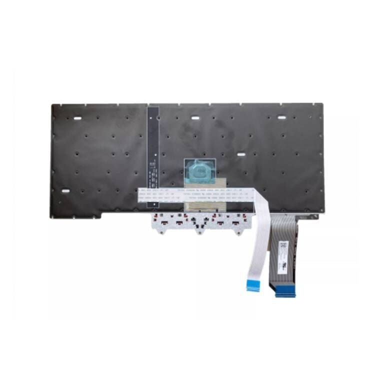 คีย์บอร์ดเวอร์ชั่นอเมริกาพร้อมไฟด้านหลังสำหรับ Lenovo Thinkpad E14 / R14 / S3 Gen2, For Lenovo Thinkpad E14 / R14 / S3 Gen2