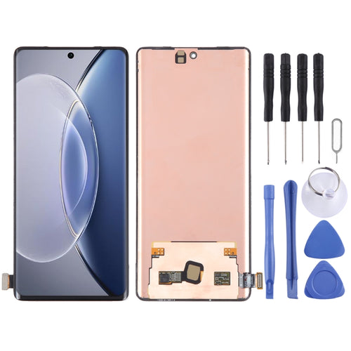 วัสดุ AMOLED หน้าจอ LCD ดั้งเดิมสำหรับ vivo X90 พร้อม Digitizer Full Assembly, For vivo X90(Original)