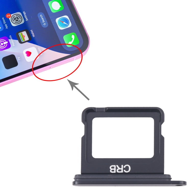 ถาดใส่ซิมสำหรับ iPhone 16, For iPhone 16(Single SIM)