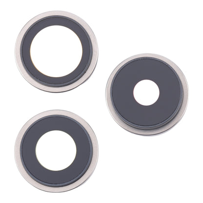 สำหรับ iPhone 16 Pro 3 ชิ้น/ชุด ฝาครอบเลนส์กล้องดั้งเดิม, For iPhone 16 Pro(Original)