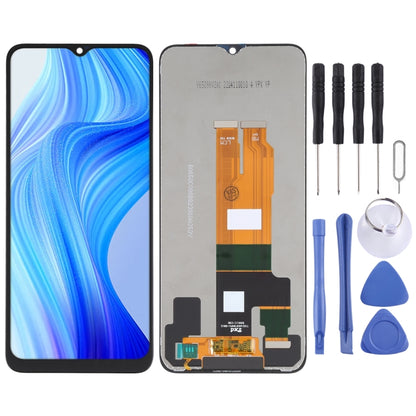หน้าจอ LCD ดั้งเดิมและชุดประกอบ Digitizer แบบเต็มสำหรับ Realme V30, For Realme V30