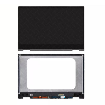 หน้าจอ LCD สำหรับ HP Pavilion X360 14-DW 14M-DW Digitizer Full ASSEMBLY พร้อมกรอบ, For HP Pavilion X360 14-DW