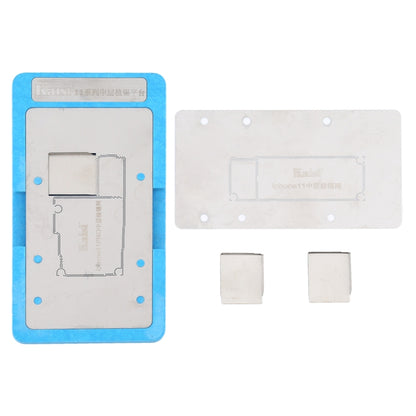 Casey เมนบอร์ดชั้นกลาง Board Baga Rebling Stancil Plant สามแพลตฟอร์มสำหรับ iPhone 11/11 Pro, Kaisi Stencil Plant for iPhone 11 Series